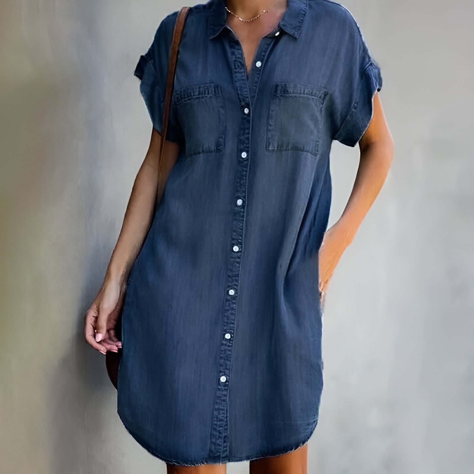 Diane™ | Robe chemise décontractée à boutons [1 ACHETÉ, 1 OFFERT]