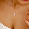 Collier à Chaîne Délicate | Ensemble contre le Cancer du Sein [1 ACHETÉ, 1 OFFERT]