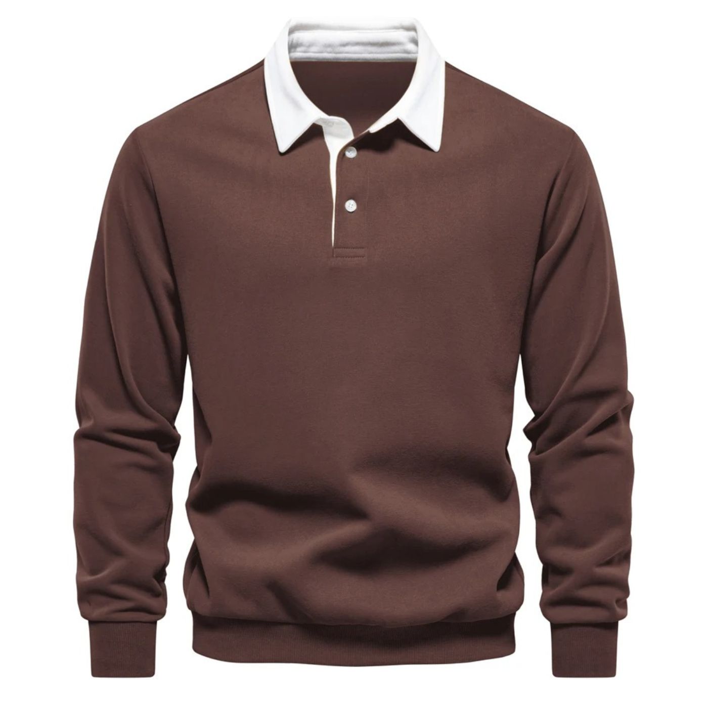 Gaspard ™ | Pull polo à manches longues élégant