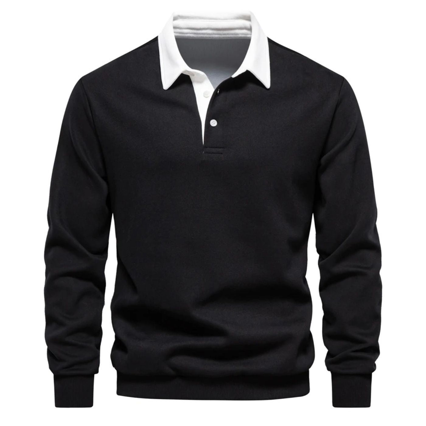 Gaspard ™ | Pull polo à manches longues élégant