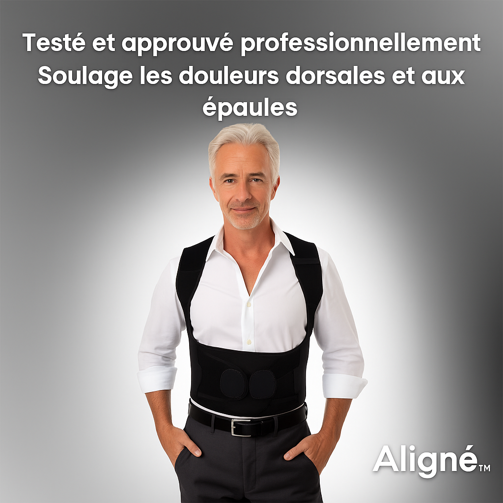 Aligné™ | Transformez votre posture et sentez-vous bien [1 ACHETÉ, 1 OFFERT]