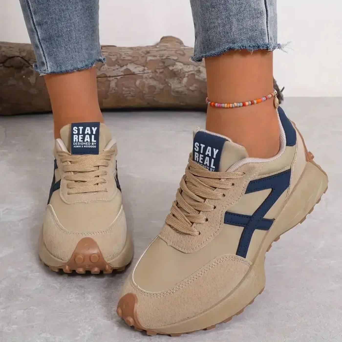 Lucie™ - Sneakers Orthopédiques Performantes