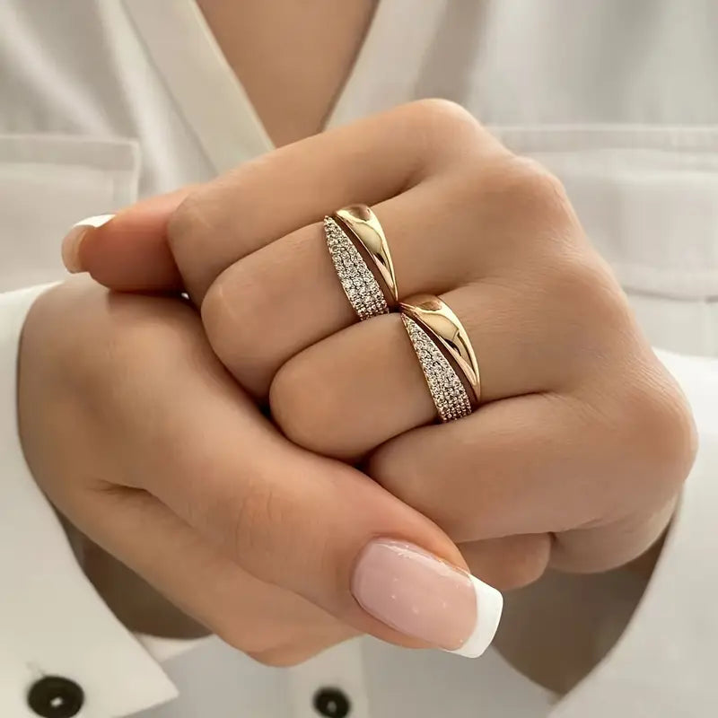 Bague Élégance Haven | Soutien au cancer du sein [1 ACHETÉ, 1 OFFERT]