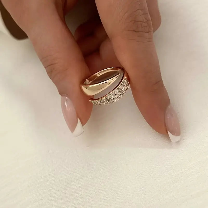 Bague Élégance Haven | Soutien au cancer du sein [1 ACHETÉ, 1 OFFERT]