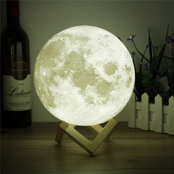 LUNE LUMINEUSE 3D, MOON LIGHT