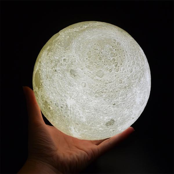 LUNE LUMINEUSE 3D, MOON LIGHT