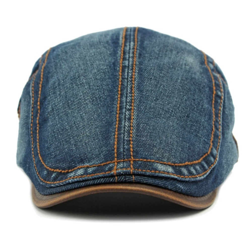 Jean Béretta™ | Casquette plate en denim [1 ACHETÉ, 1 OFFERT]