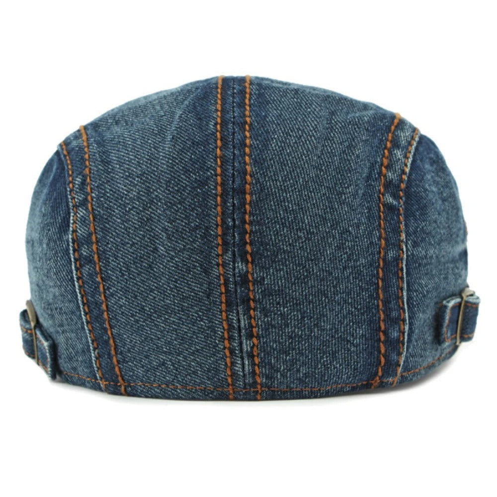 Jean Béretta™ | Casquette plate en denim [1 ACHETÉ, 1 OFFERT]